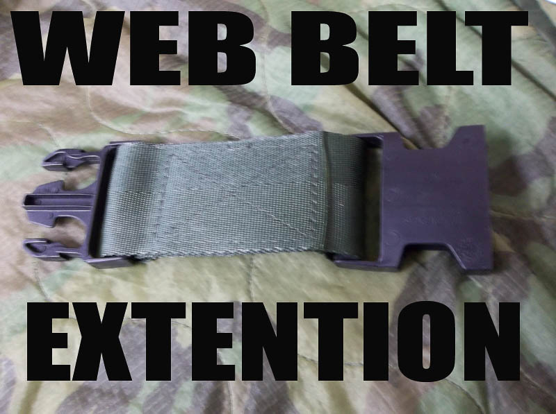 USGI WEB BELT EXTENSION (3 PRONG BUCKLE)